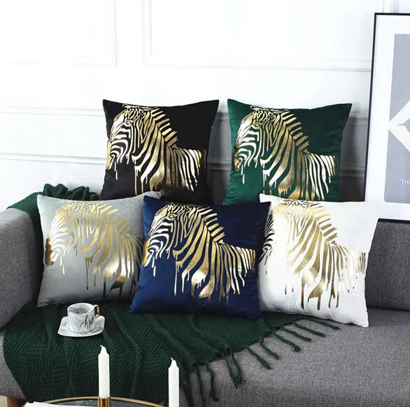 Wholesale Cushion Cover Velvet Pillow Covers Super Soft Sofa Cushions