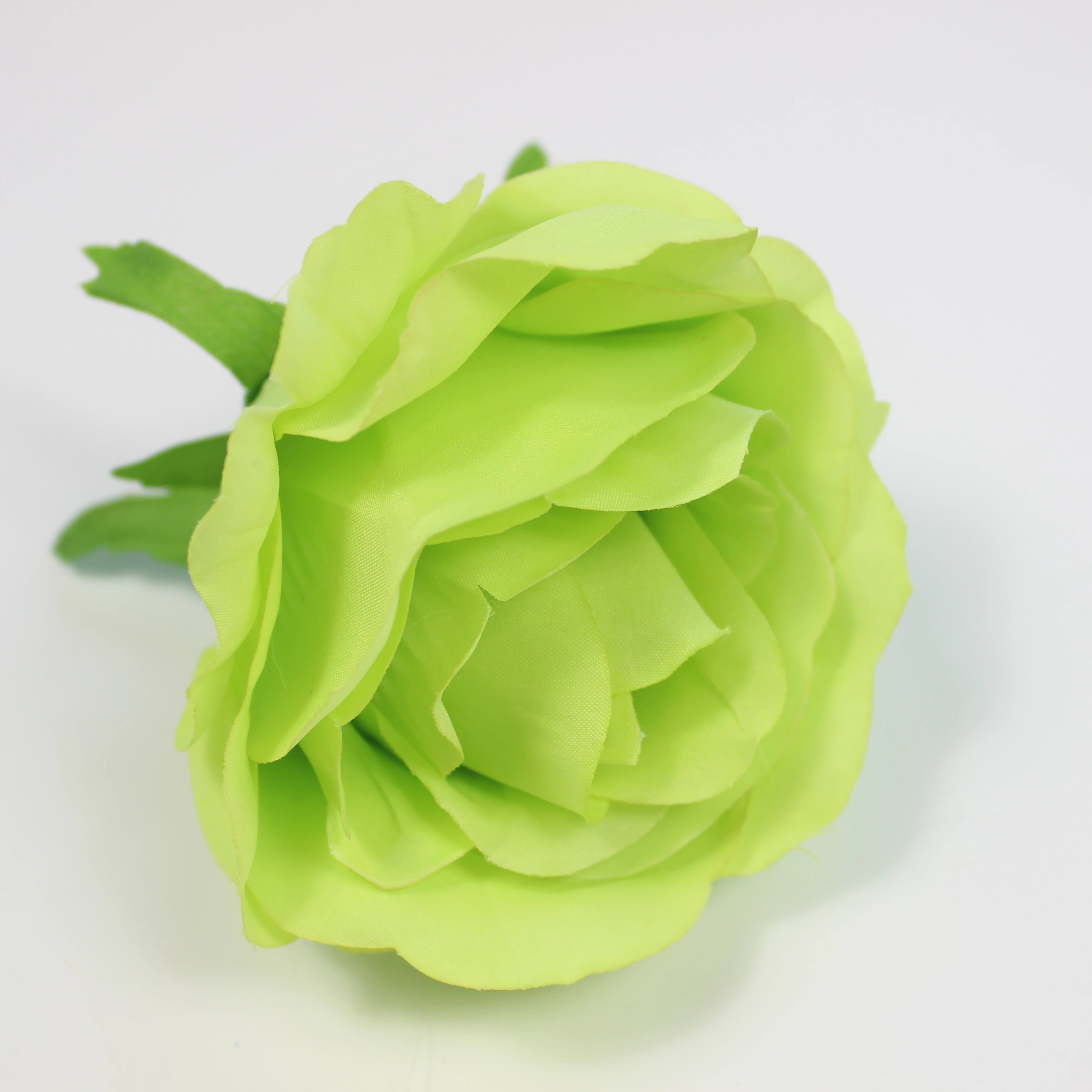 SPR 500PCS/LOT Packing Artificial Wedding Occasion Silk Fabric Rose DIY Single Flowers Heads Flower Wall Backdrop Arrangement