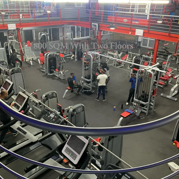 Ganas Guangzhou Fitness Equipment Universal Gym 800SQM Specialized In Commercial&Hotel&Women Gym
