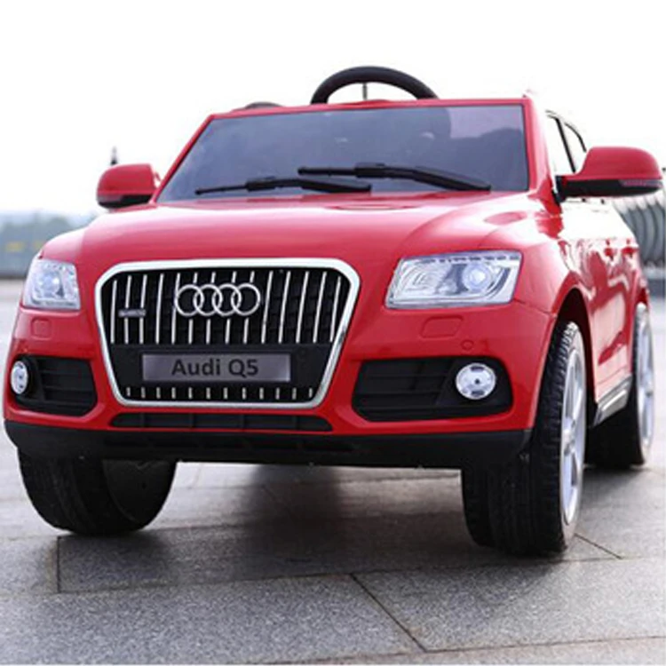 Новинка 2021 лицензионный детский пластиковый аккумулятор Audi Электрический детский автомобиль 12 в реальный внедорожник для ребенка игрушечный автомобиль для детей Вождение 24 В