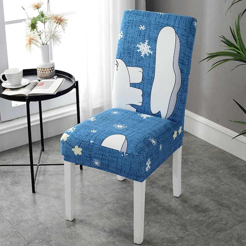 Factory cheap wholesale chair covers elastic spandex dining party home garden universal spandex chairs cover seat