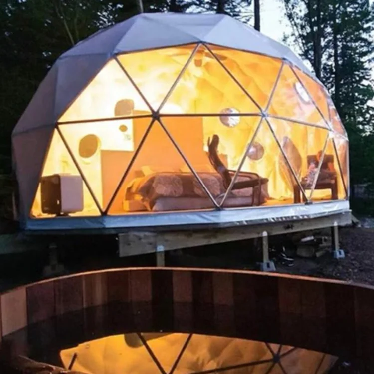 
Waterproof luxury esort glamping safari camping tent for hotel 