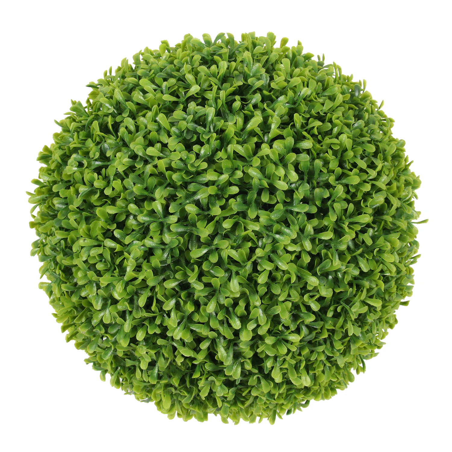 Wholesale plastic grass topiary hanging ball artificial boxwood for indoor outdoor decoration