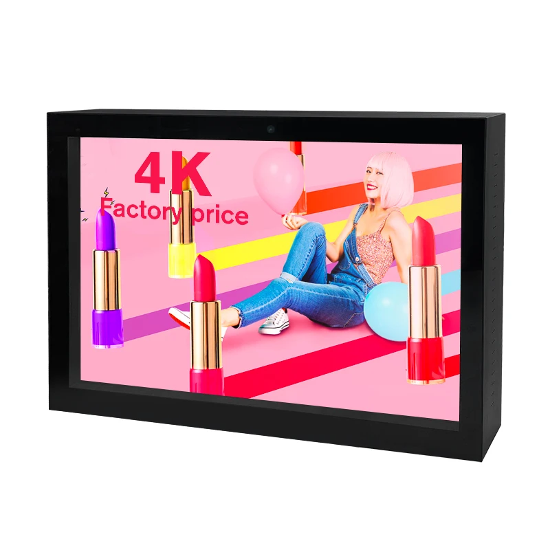 32 43 50 55 65 Inch Outdoor IP65 Signage Display Touch Screen Commercial Digital Media Player Wall Mount Lcd Digital Signage