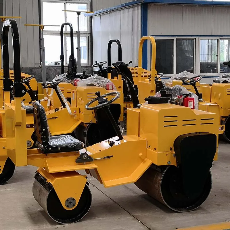 Hydraulic diesel engine 0.8 ton1 ton 2 ton 3 ton compactor road roller construction machinery vibratory asphalt roller price