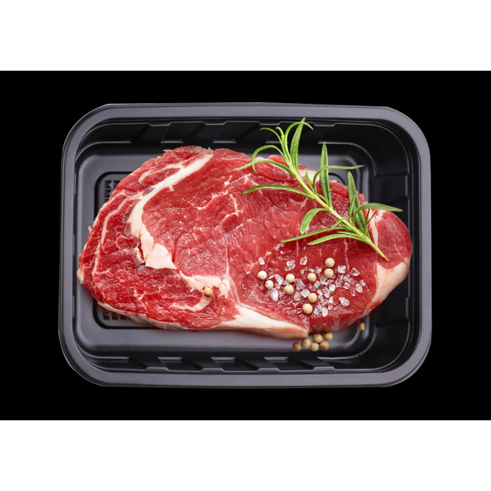 Factory Directly Supply Thermal Forming Non-toxic Food Containers Packaging Duck Meat Plastic Tray