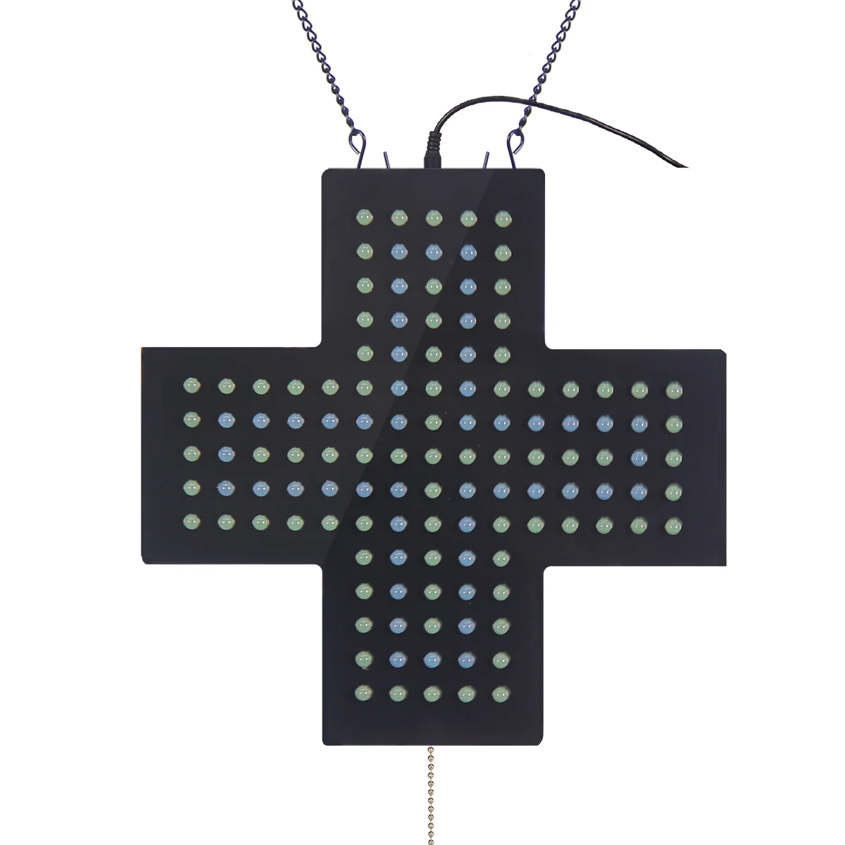 Factory direct export 12*12 inch  medicine store sign LED pharmacy cross sign light box LED sign