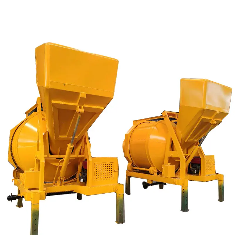 Popular Product Mobile Mini Portable Concrete Cement Mixer 500l 750l 350l Cement Mixer Self Loading Concrete Mixer