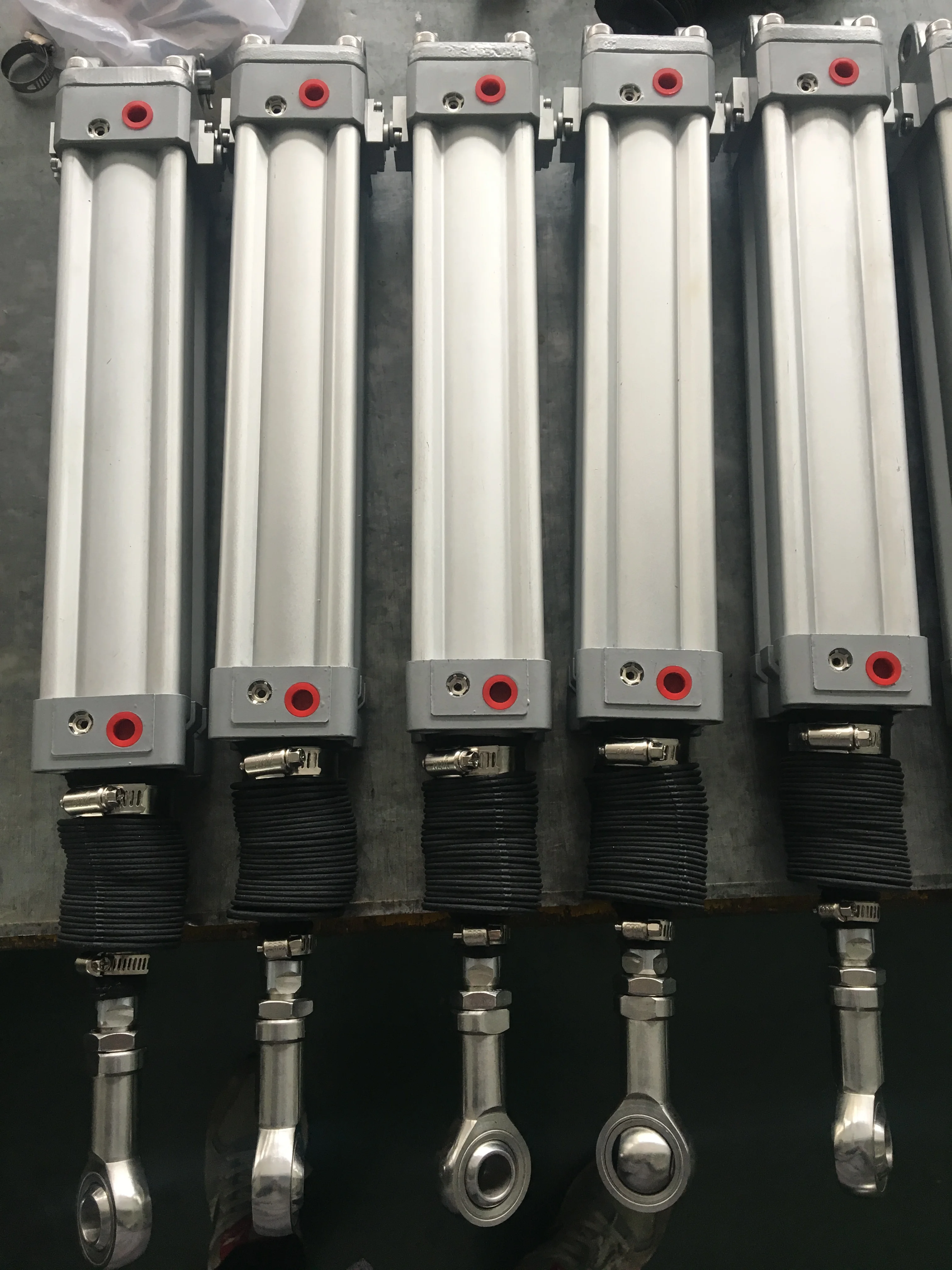 ISO6431 DNC63 80  double acting air Pneumatic locking cylinder