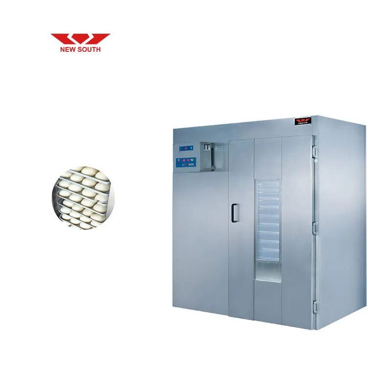 
Hot selling southstar industrial donut bread retarder bakery proofer cabinet fermentation room with trolley 