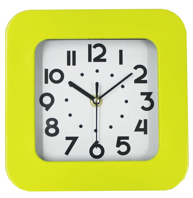 
 Современные квадратные пластиковые многофункциональные настенные часы с автоматическим откидным календарем  