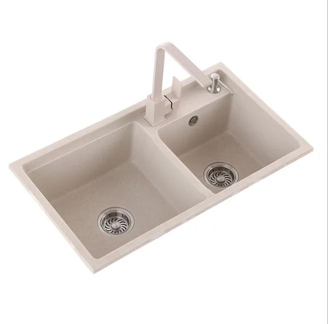  Restaurant kitchen furniture artificial solid surface undermount sinks