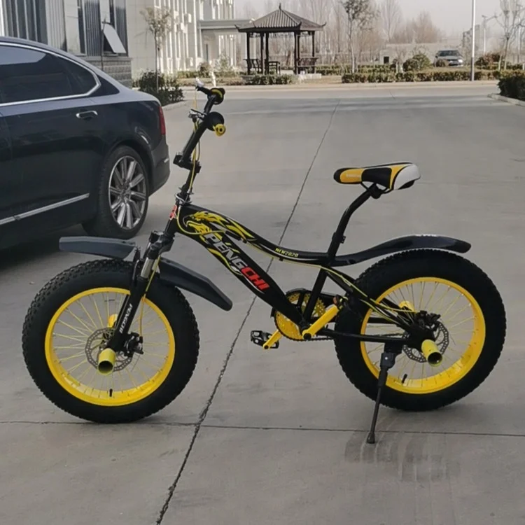 Wholesale High Quality 4.0 fat tire men 20inch Snow Bicycle Fat Tire Bikesingle speed fat tyre cycle bmx cycle