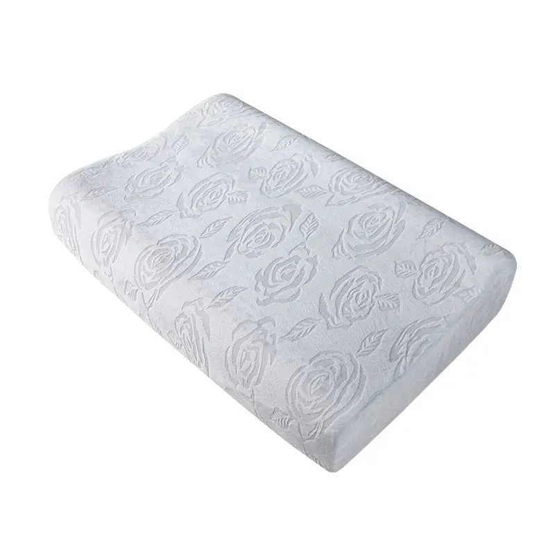 Comfort Orthopedic Neck Latex Pillow Sleep Soft Foam With Cover