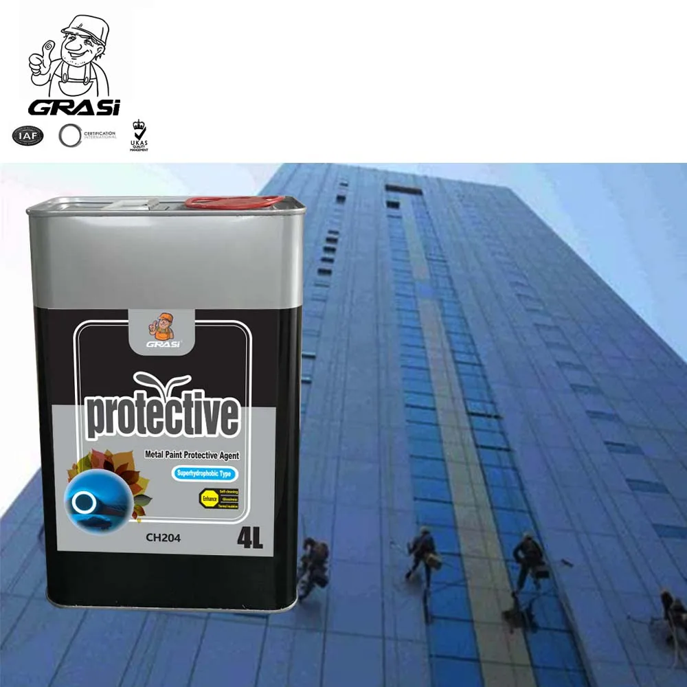 Waterproofing by Crystallization Oil Proof Type Fluorine Silicon Compound Hydrophobic Agent for Shower