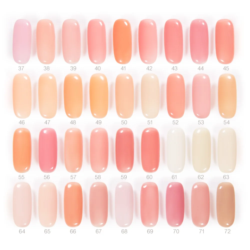 Коробка отбора бесплатно 5 в 1 гель Жесткий Мягкий гелеобразный чехол бутылке для дизайна ногтей молочно-белый жидкий строитель бутылка Oem конструирующий