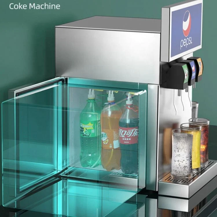 Hot Sale Cola Machine Potable  Fridge Juice Dispenser High Quality Automatic Soda  Cola Machine