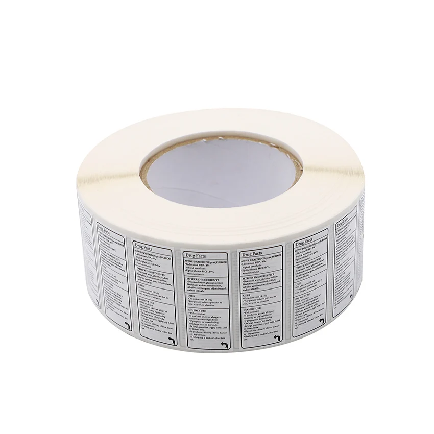 Labels Cough Syrup Hi Tech Factory Price Medicinal Labels Oral Solution Medical Science Sticker