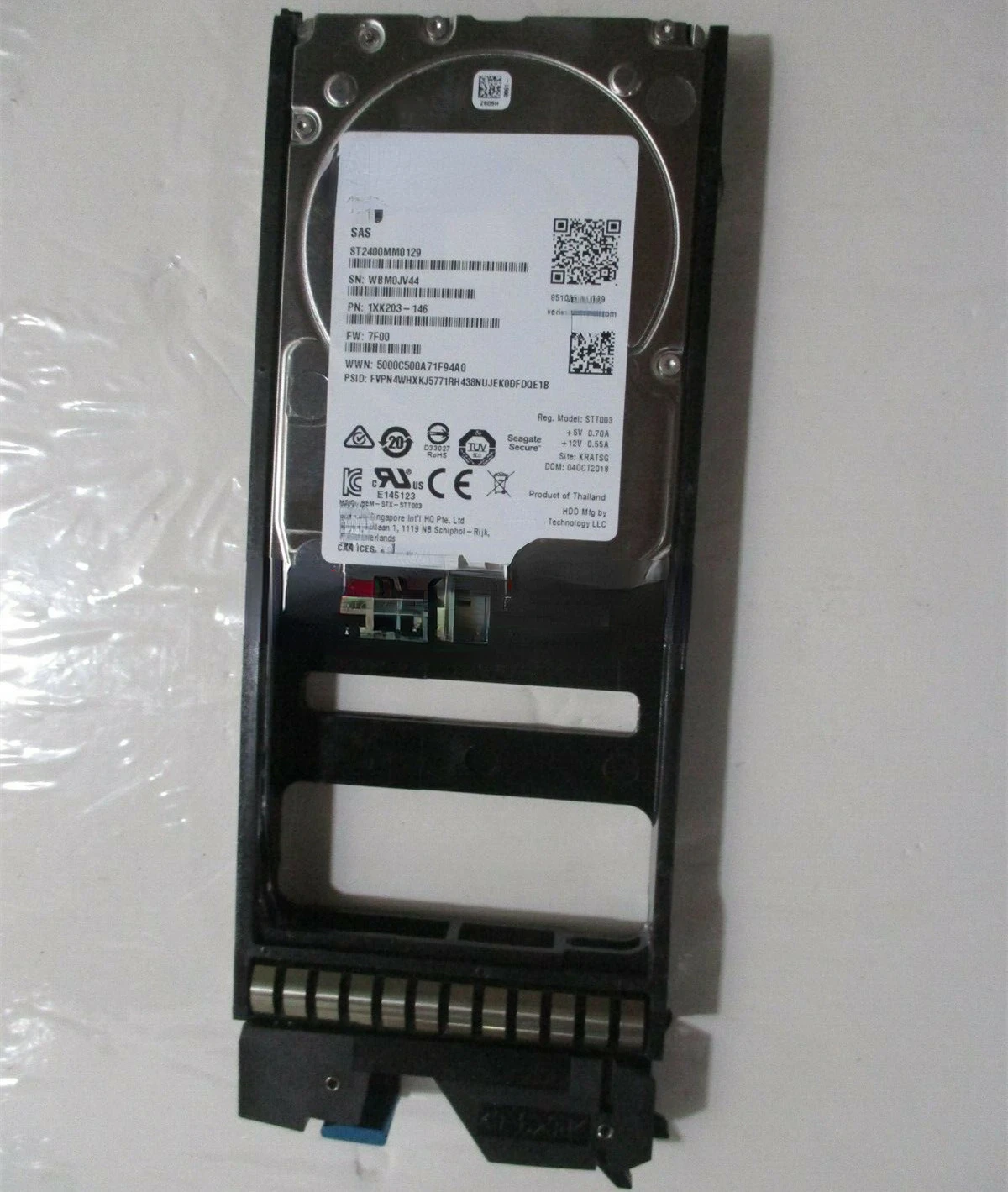 Жесткий диск для Hitachi HDS VSP G200 G400 G350 G370 5562956-A 2,4 T