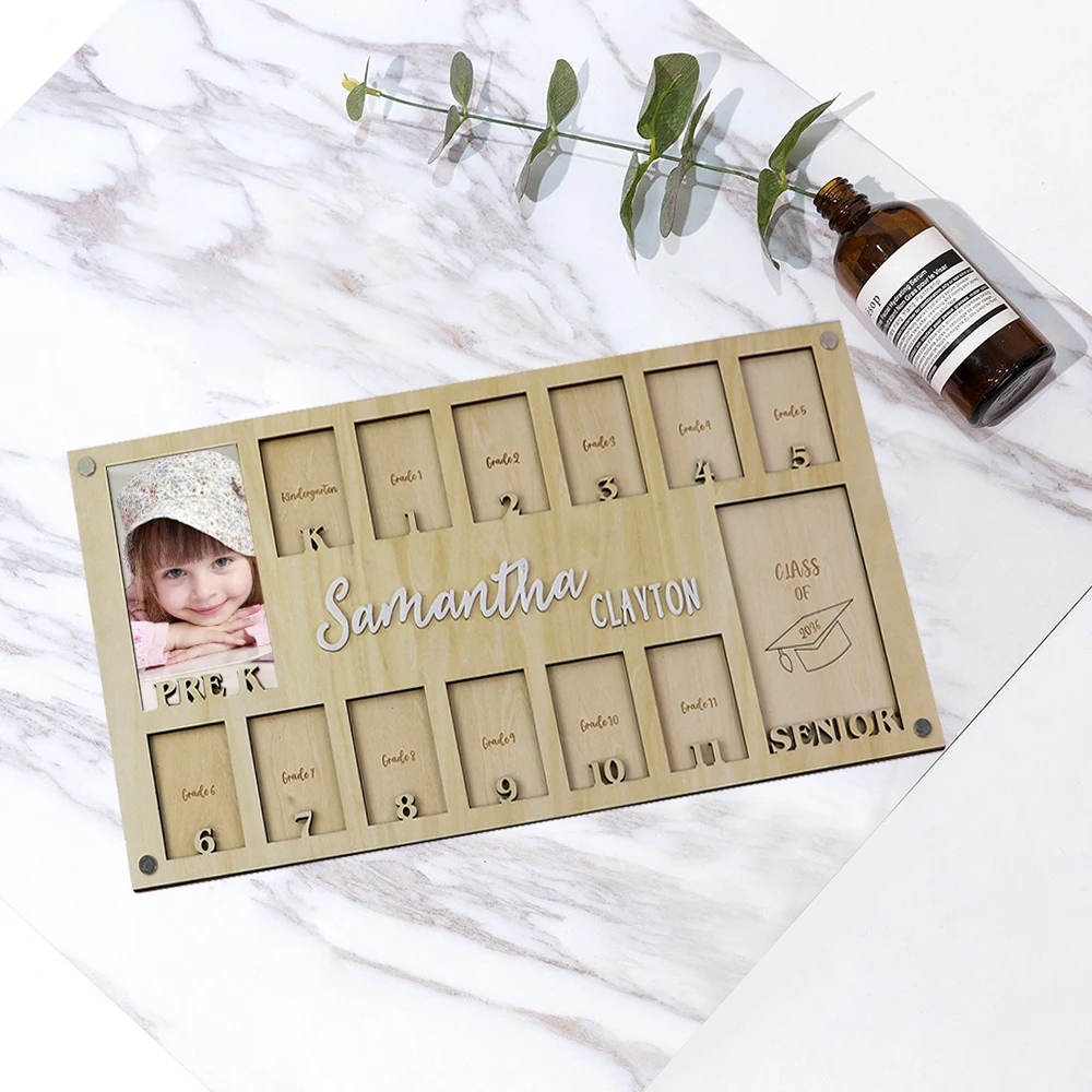 PreK-12 для старшей школы Подарочная школьная фоторамка персонализированная