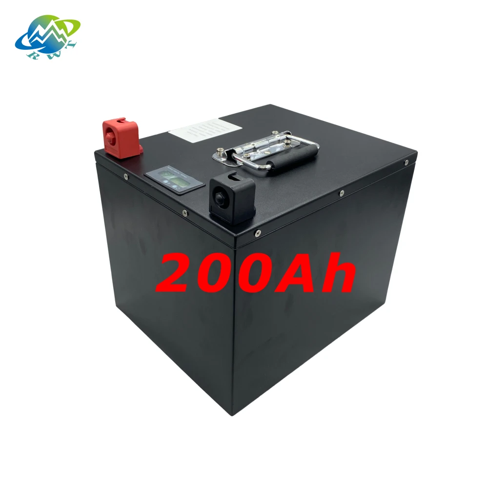 RWT 3.2v 12v 24v 36v 48v 72v solar battery 12v 200ah lithium ion battery