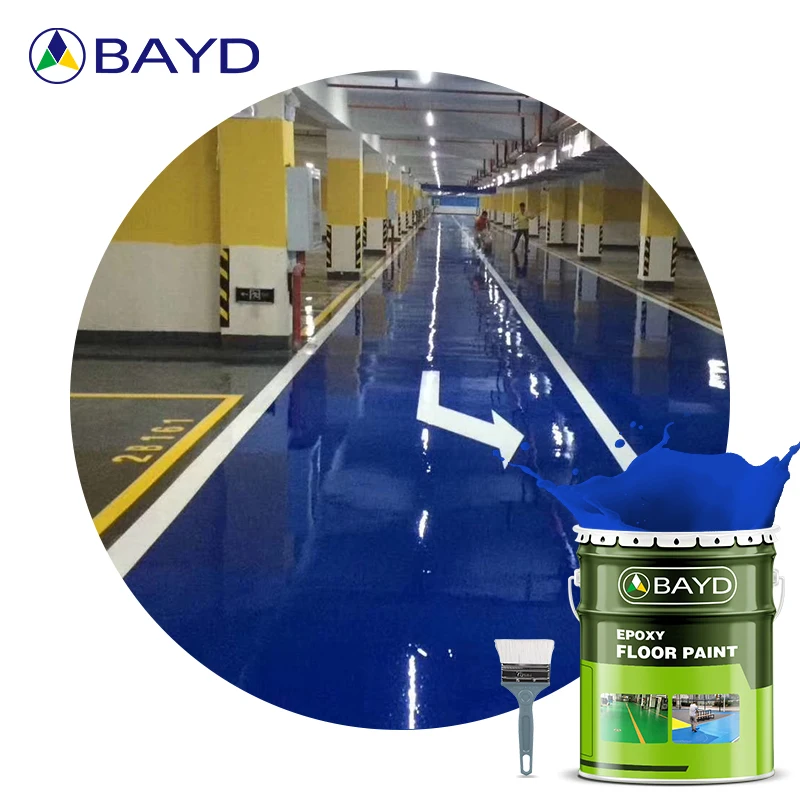 Hot Selling Color Paints Acrylic Resin Strong for Floors Epoxy Floor Paint