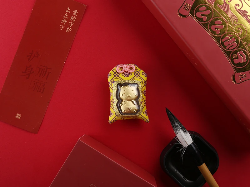 2022 chinese new year sachet omamori attract money talisman amulet