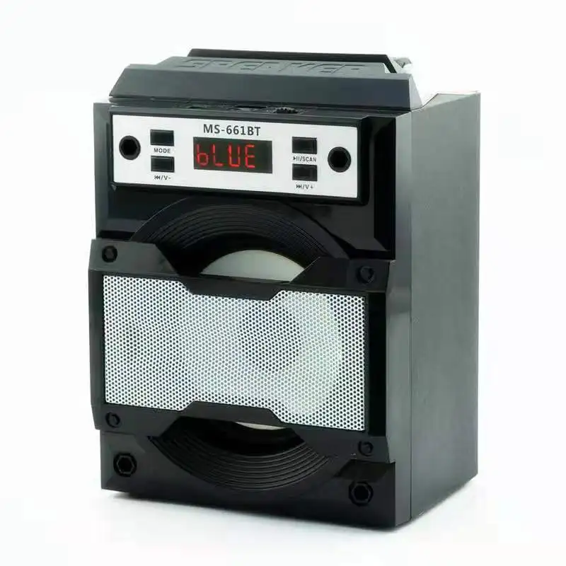 MS-661BT 2020 audio wholesale MINI wireless TF / USB / AUX portable blutooth speaker