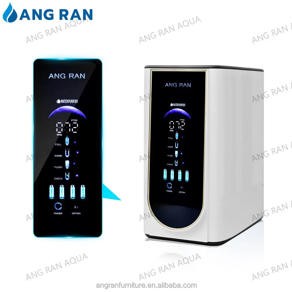 5 stages 400gpd 0.01 micron tap tap water filter alkaline purifier steel water filter reverse osmosis