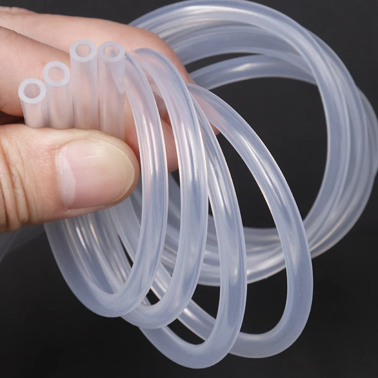 Factory direct sale food grade transparent silicone tube soft flexible milk hose beer tube