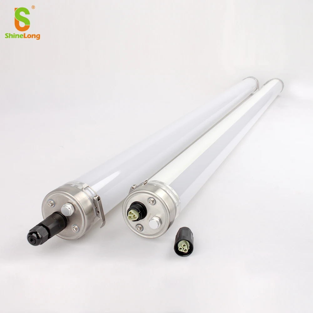 4ft ip65 waterproof 0-10V dimmable poultry chicken farm ammonia proof led tri-proof lights