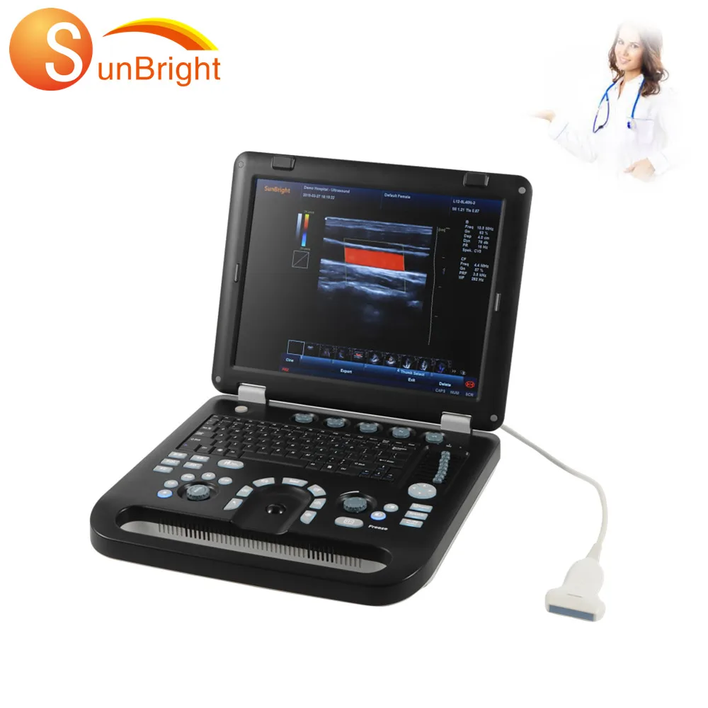 Color doppler ultrasound SUN-906B full digital ultrasound machine laptop obgyn ultrasound 3d