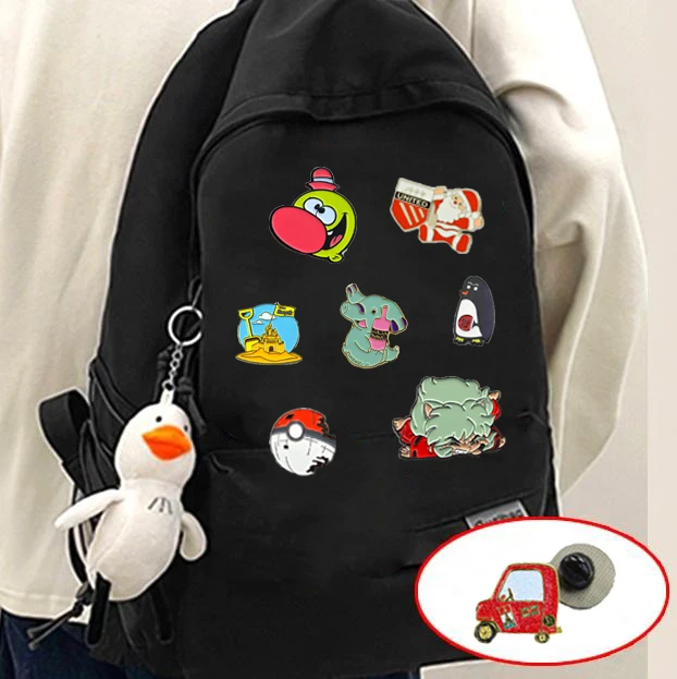 Personalized Metal Crafts Custom Logo Car Pin Badge Soft Enamel Lapel Pins