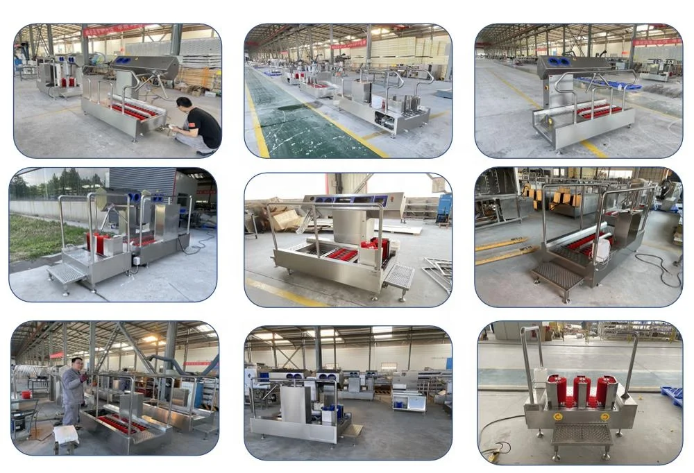 Customized Industrial Hygiene Station Boot Washing Machine Boot Washer
