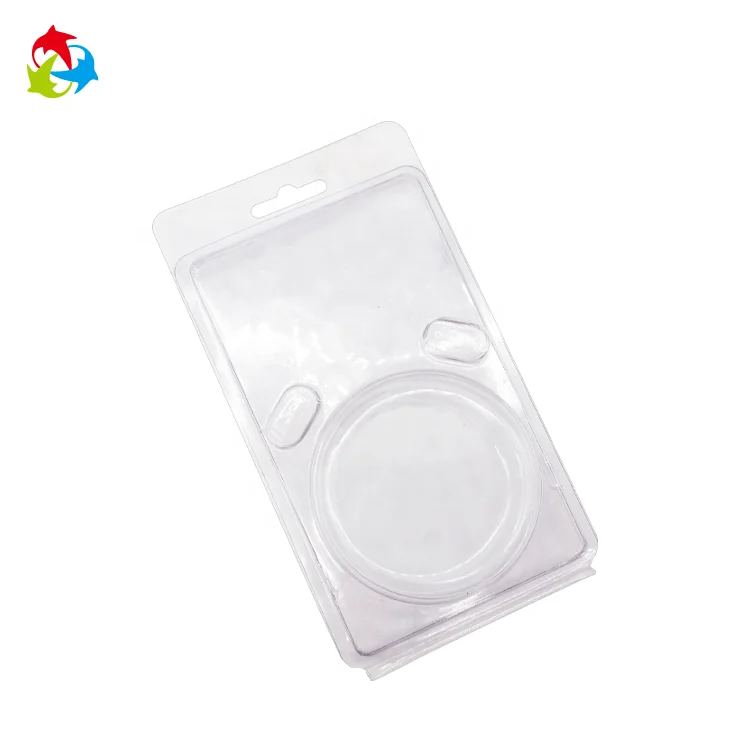 Custom disposable blister plastic clear clamshell box