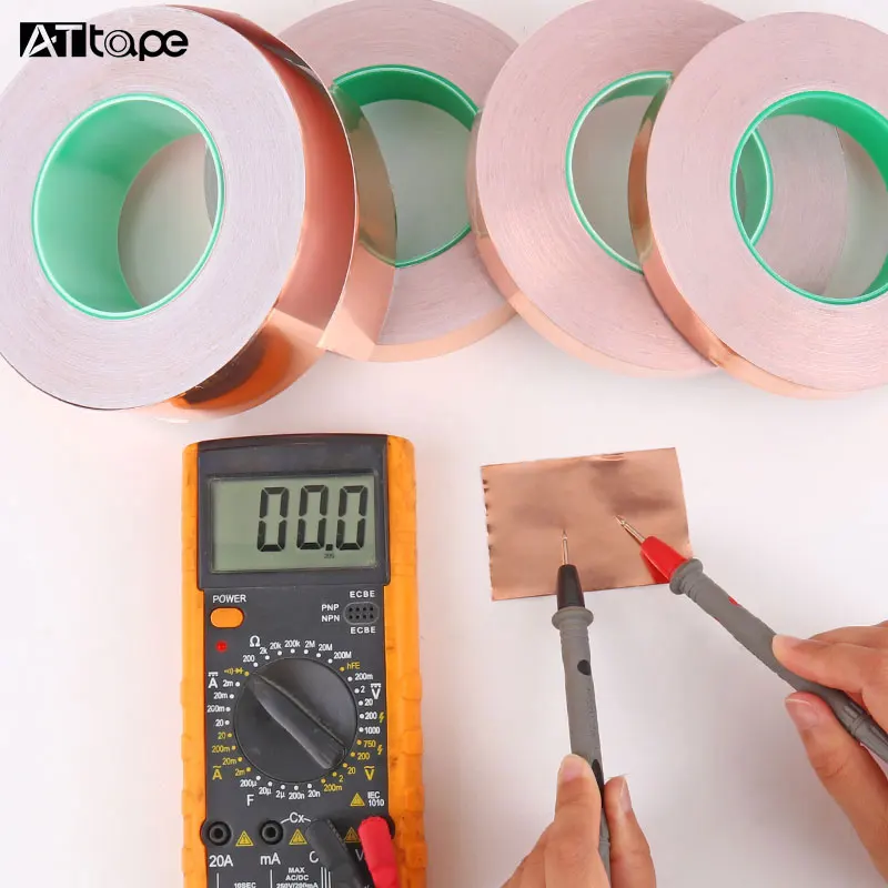 Copper foil tape for mdf slot car tracks conductive copper foil tape