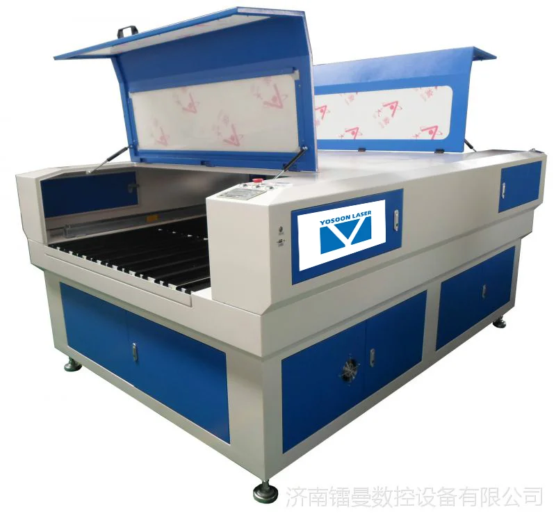 Energy Saving  CO2  laser cutter for textile   plastic metal non-metallic wood leather rubber acrylic  glass