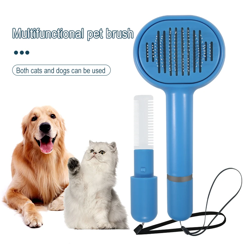 multifunction pet grooming pet hair remover brush