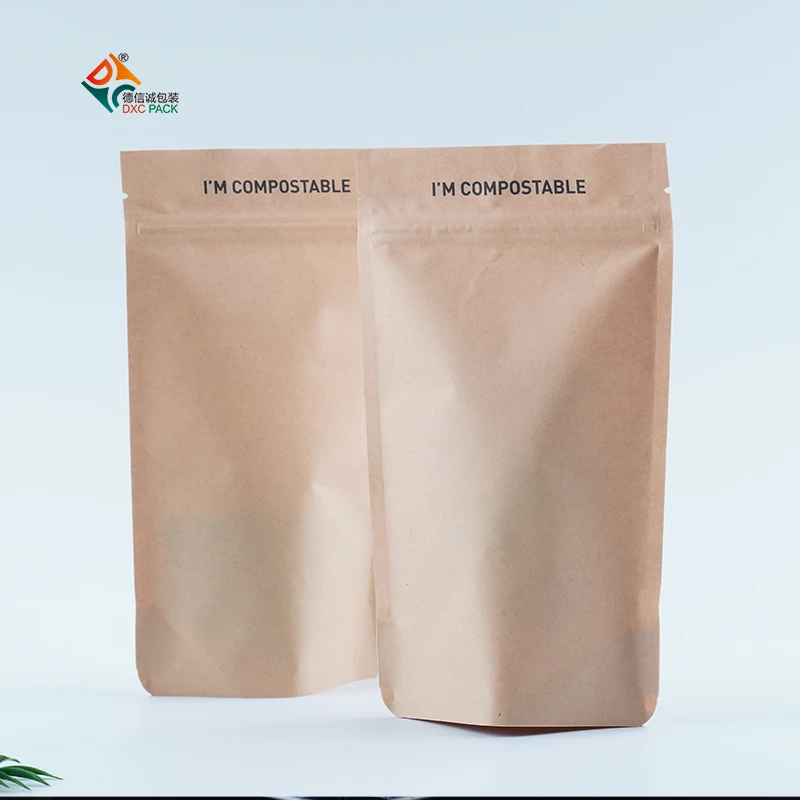 
 Полностью биоразлагаемый кофейный мешок дой-Пак с клапаном  