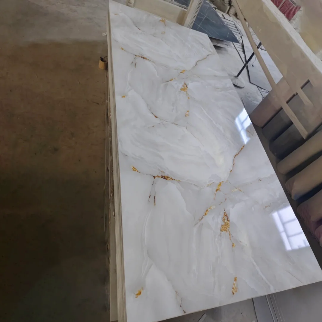 3D Solid Pvc Marble Sheets Indoor Decorative Wall Uv Sheet Panel Indoor