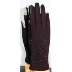 Winter Soft Warm Women mirco velvet Gloves Full Finger With touching screen Outdoor  Protective  Gloves