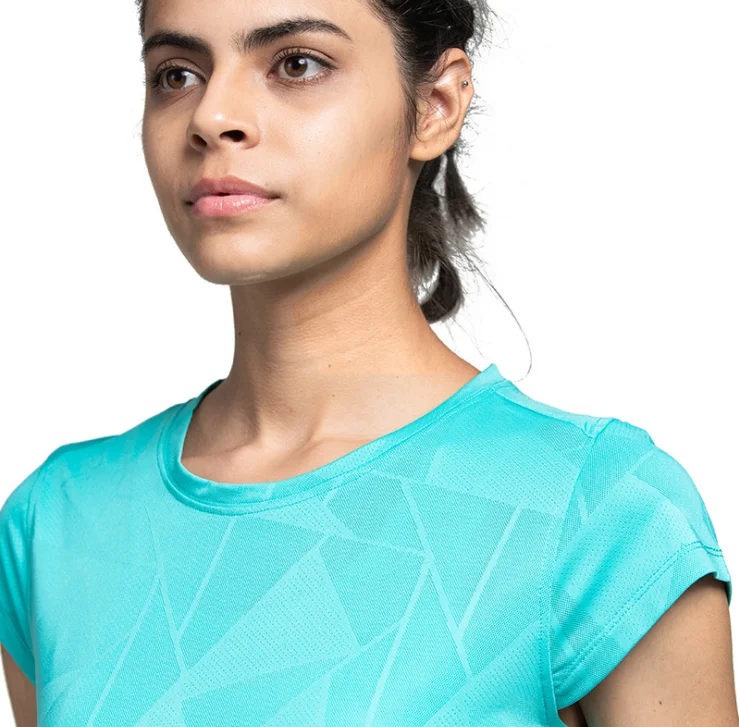 Women Solid Color Quick Dry New Products Tennis Badminton Gym Clothing Fitness Yoga Wear Casual Sports Running