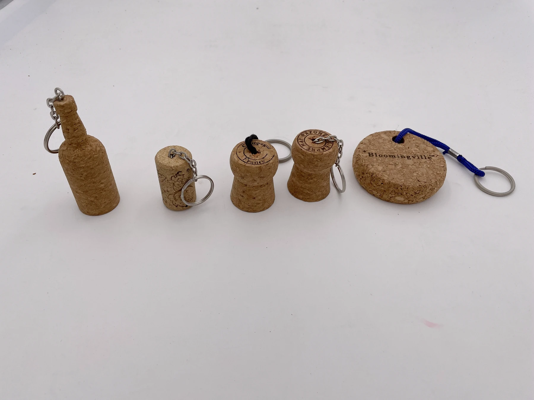 Porto bottle shape cork keychain Handmade Giveaway  Gift Graduation Cork Gift Souvenir Cork Floating Key Chains premium