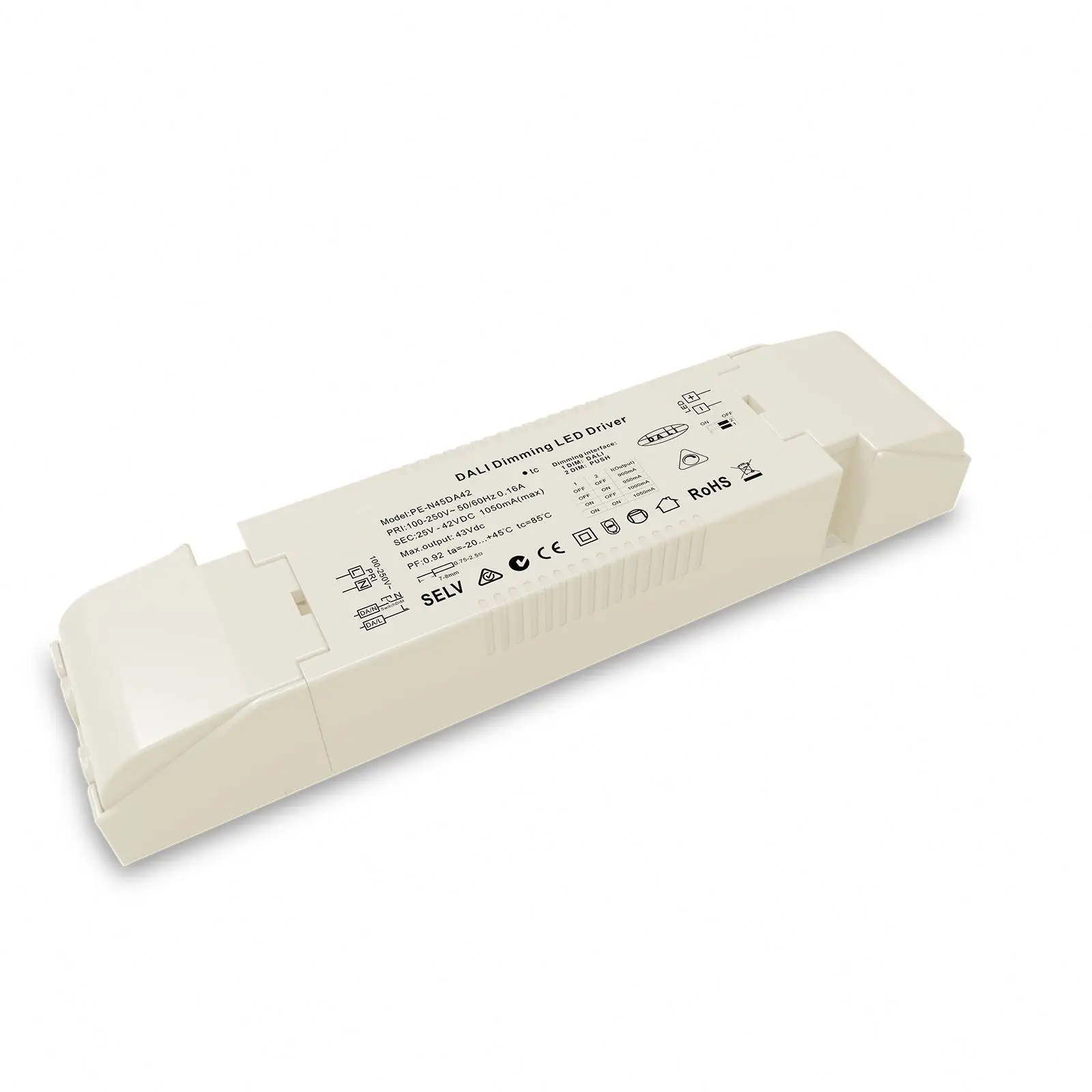 Constant voltage dimmable led driver 24V 1.87A