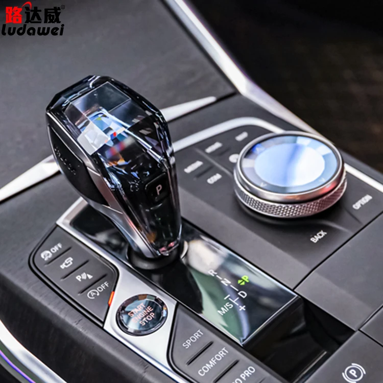 Luxury Crystal three-piece series Car Gear Shift Knob for BMW G20 G05 G06 G29  F44 Series Car accessories