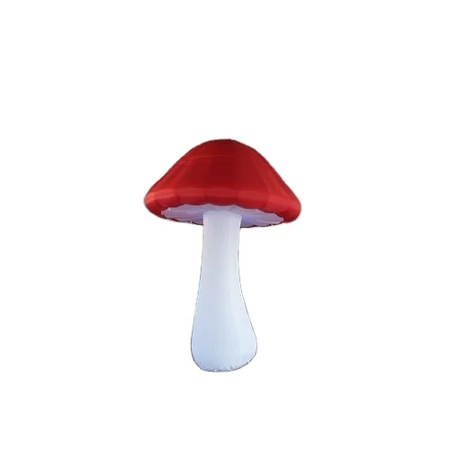 Personalized Height Inflatable Ballon Mushroom Model For Event Display LED