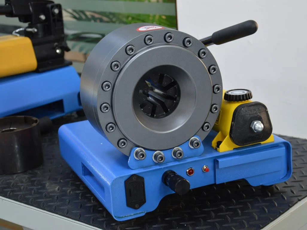 1/4-1inch portable hose pipe crimping machine small manual hydraulic hose crimping machine for sale
