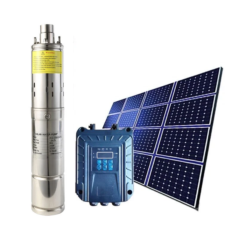 DC24V brushless 100m head solar screw water pump  270w solar screw water pump for agriculture irrigation