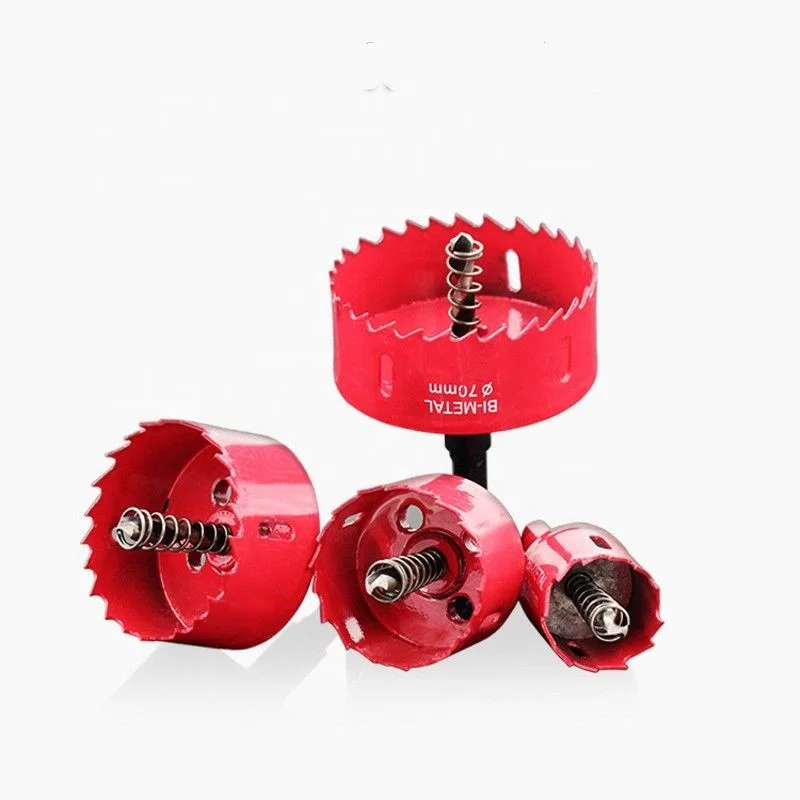 Woodworking drill bit reamer hardware tool M42 bimetal hole opener gypsum board plastic iron plate metal
