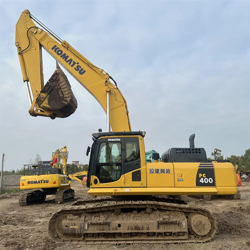 Good condition komatsu pc400-8 large used construction machine with quality parts and cheaper cost